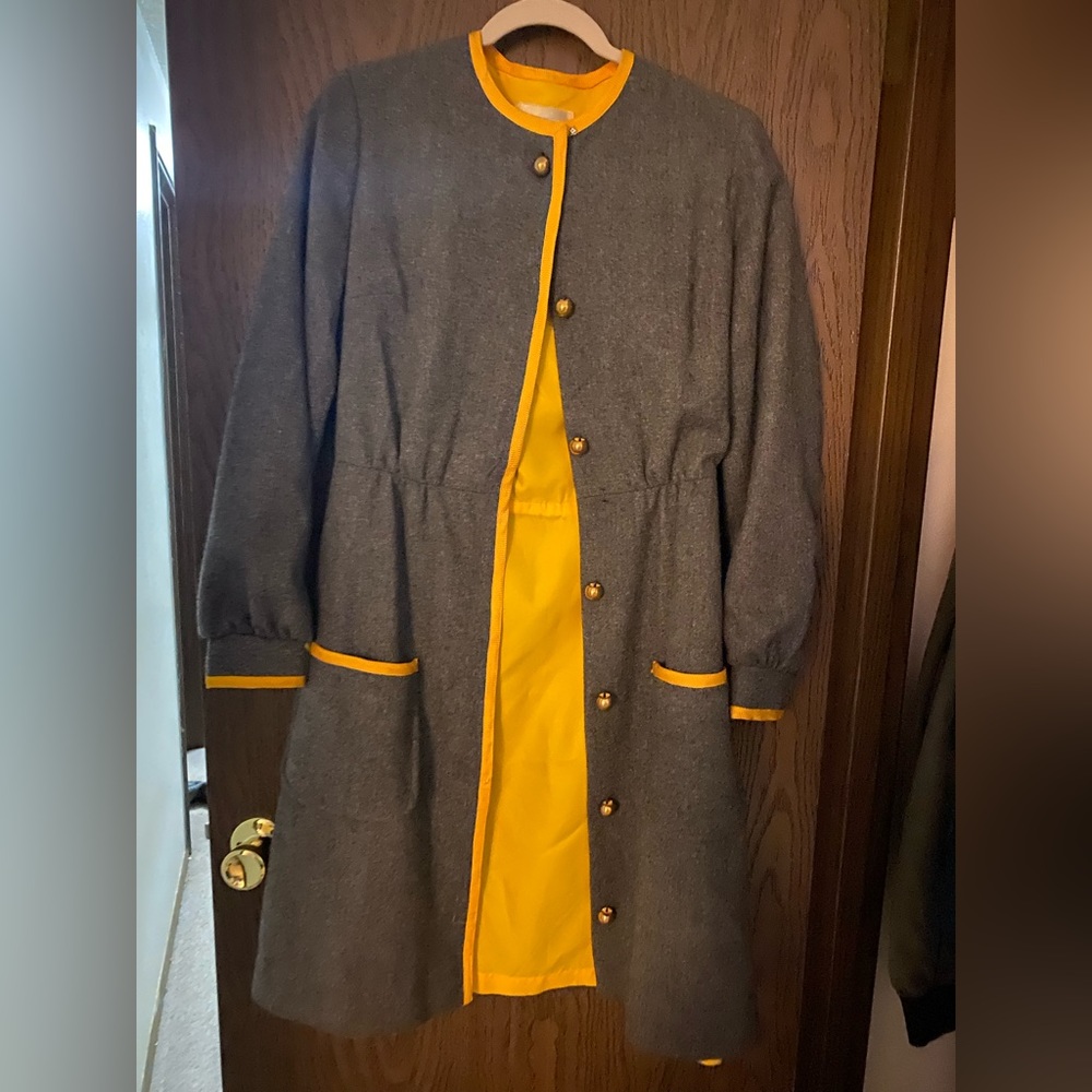 VINTAGE! 1970’s Button Up Wool Jacket by Joanna Nelson